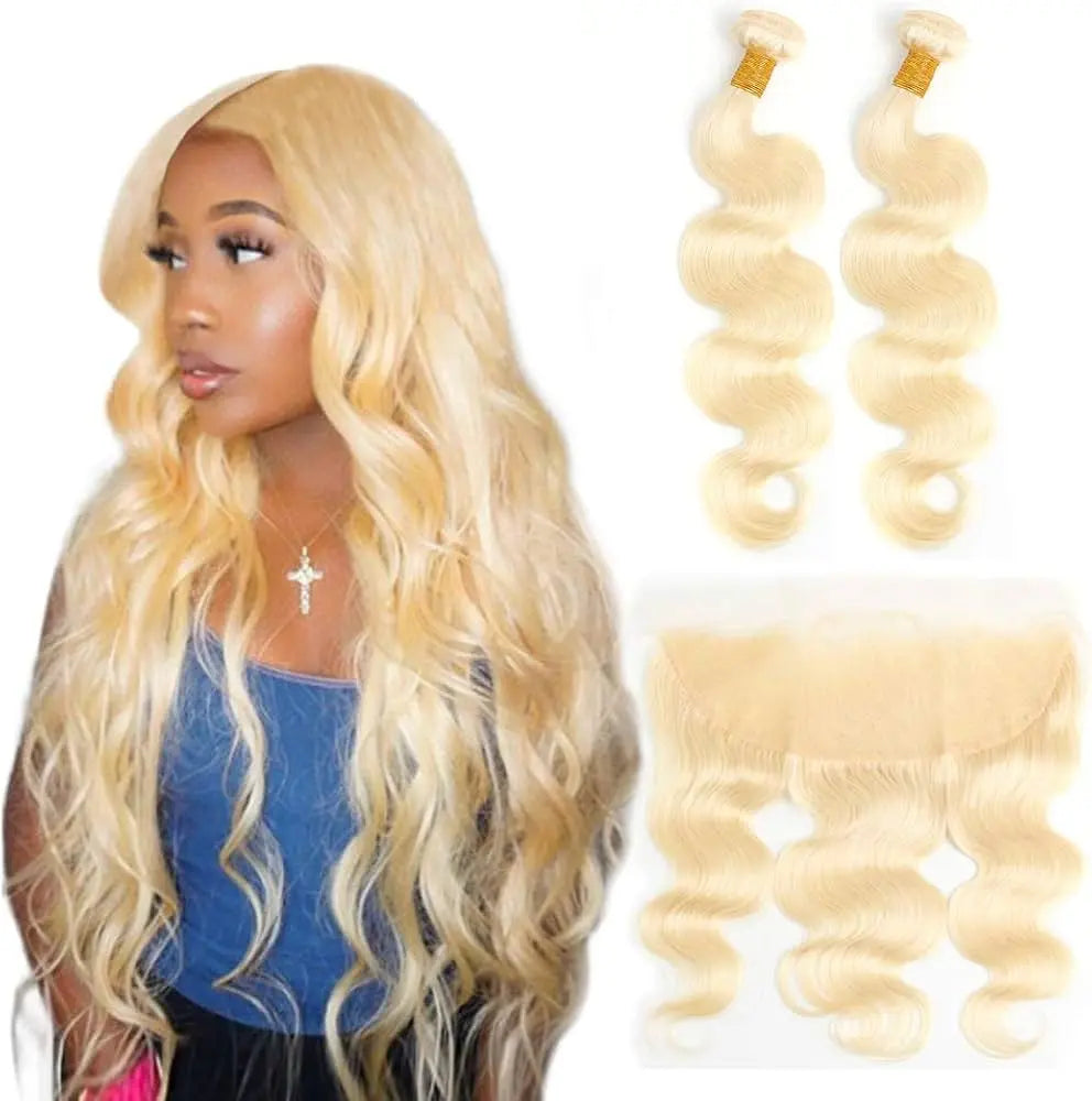 2 Blonde Bundles and Frontal Deal - Bundle Dash Delivery Store
