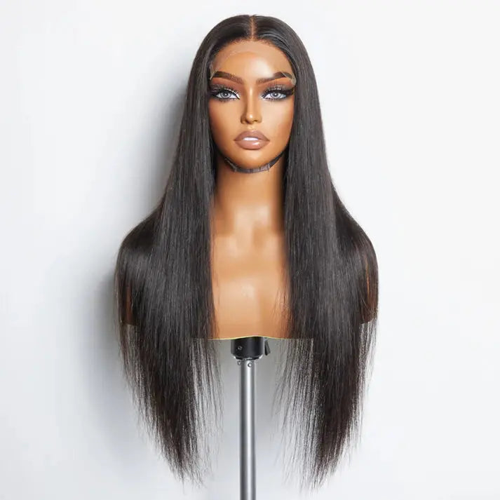 Bone Straight 5x5 HD Lace Closure Wig - Bundle Dash Delivery Store