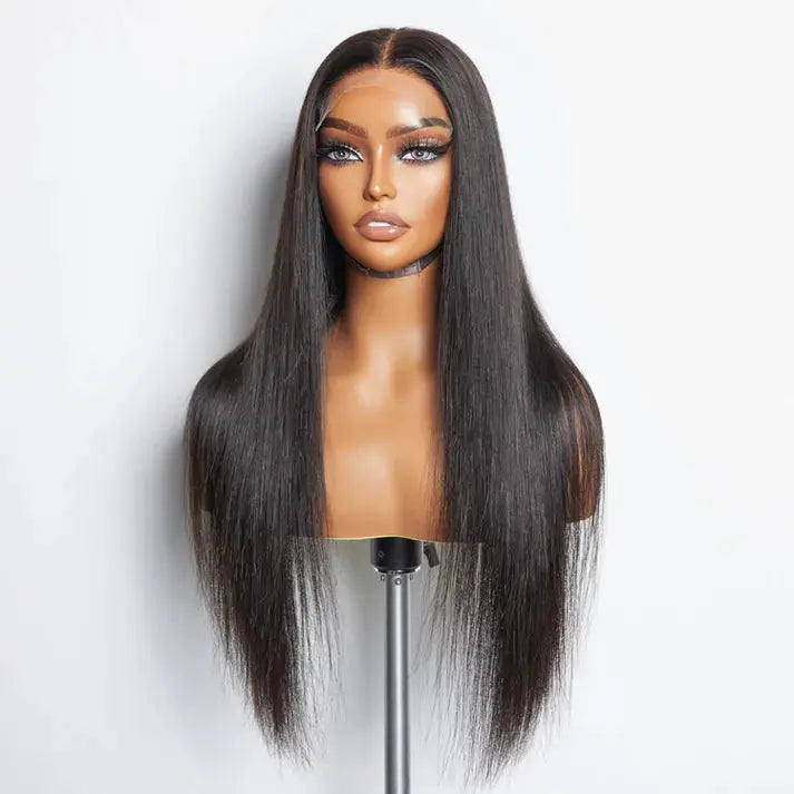 Bone Straight 5x5 HD Lace Closure Wig - Bundle Dash Delivery Store