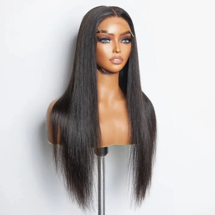 Bone Straight 5x5 HD Lace Closure Wig - Bundle Dash Delivery Store