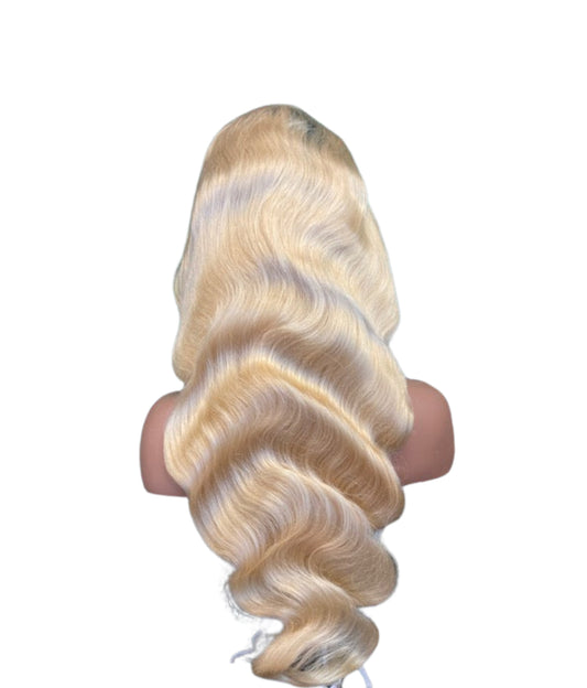 Russian Blonde Lace Wig